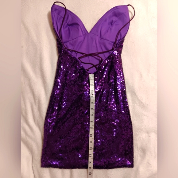 Lucy in the Sky Dresses & Skirts - NEW Never Worn Sequin Lace-Back Dress
